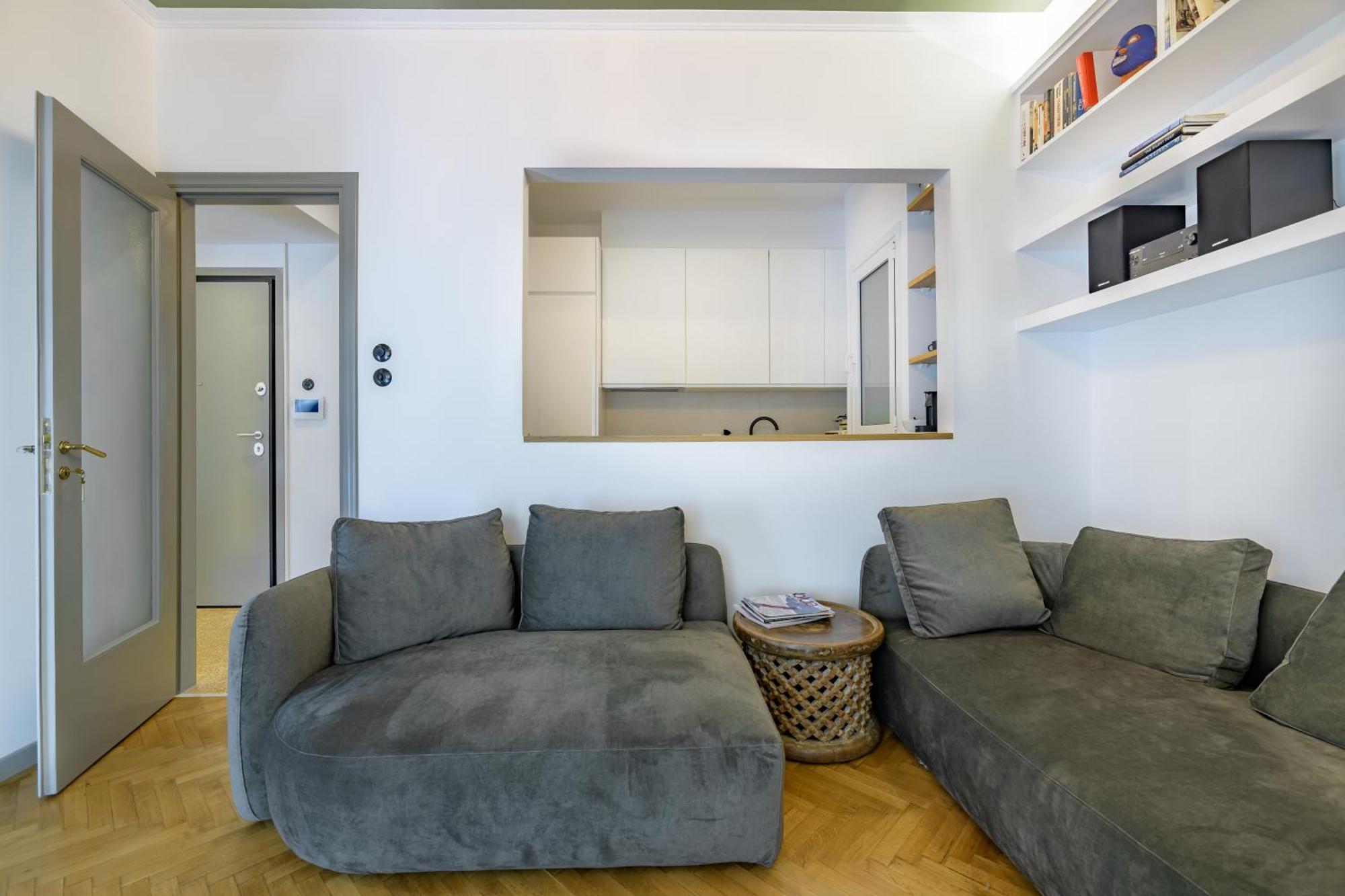 Ferienwohnung Luxurious & Stylish Kolonaki Haven Athen Exterior foto